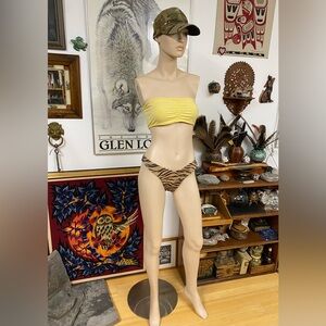 NWOT  Tiger Print Bikini Bottom